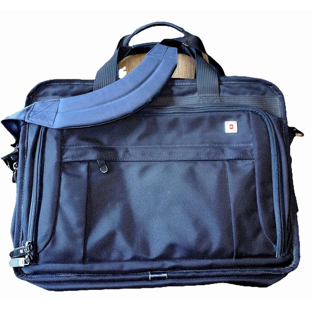 Wenger Legacy SwissGear Computer Laptop Tablet Carrying Briefcase Travel Bag 16”